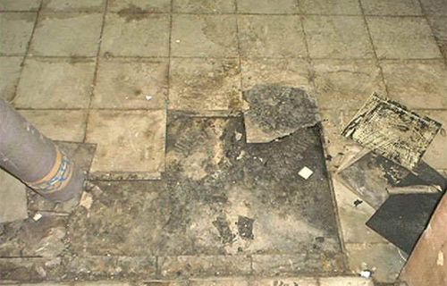 How To Recognize Asbestos Floor Tiles, Asbestos Vinyl Flooring What Does It Look Like