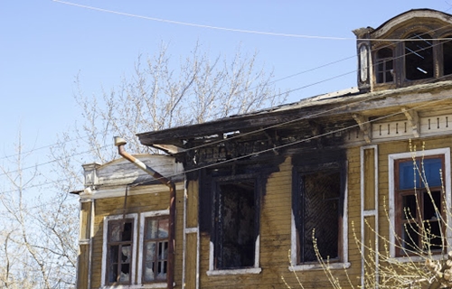 Fire-Damaged Homes Containing Asbestos